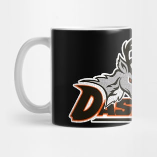 Defunct Danville Dashers Illinois Hockey Team Mug